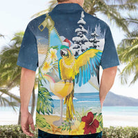 Funny Tropical Christmas Hawaiian Shirt Tis The Season To Get Tipsy - Wonder Print Shop