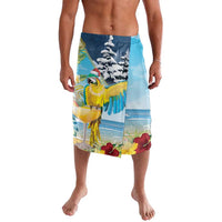 Funny Tropical Christmas Lavalava Tis The Season To Get Tipsy - Wonder Print Shop