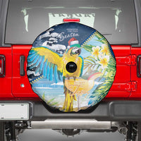 Funny Tropical Christmas Spare Tire Cover Tis The Season To Get Tipsy - Wonder Print Shop