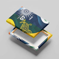 Custom India and Australia Cricket Canvas Wall Art Special Half-Half Mix LT7 - Wonder Print Shop