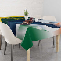 Custom India and Australia Cricket Tablecloth Special Half-Half Mix - Wonder Print Shop