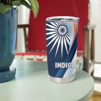 Custom India and Australia Cricket Tumbler Cup Special Half-Half Mix - Wonder Print Shop