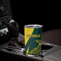 Custom India and Australia Cricket Tumbler Cup Special Half-Half Mix - Wonder Print Shop