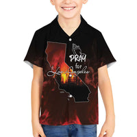 So-Cal Wildfire Kid Hawaiian Shirt LA Stay Strong