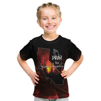 So-Cal Wildfire Kid T Shirt LA Stay Strong