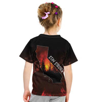 So-Cal Wildfire Kid T Shirt LA Stay Strong