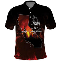 So-Cal Wildfire Polo Shirt LA Stay Strong