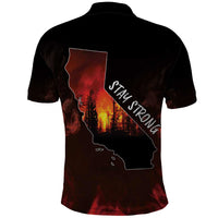 So-Cal Wildfire Polo Shirt LA Stay Strong