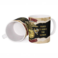Montfort Point Marines Ceramic Mug African American First To Fight Prejudice