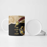 Montfort Point Marines Ceramic Mug African American First To Fight Prejudice