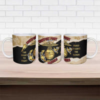 Montfort Point Marines Ceramic Mug African American First To Fight Prejudice
