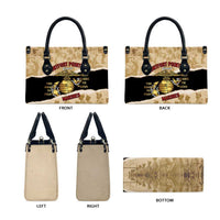 Montfort Point Marines Leather Bag African American First To Fight Prejudice