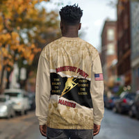 Montfort Point Marines Long Sleeve Shirt African American First To Fight Prejudice
