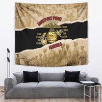 Montfort Point Marines Tapestry African American First To Fight Prejudice