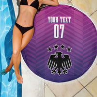 Germany Football Beach Blanket Nationalelf Pink Revolution LT7 - Wonder Print Shop