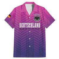 Germany Football Family Matching Mermaid Dress and Hawaiian Shirt Nationalelf Pink Revolution LT7 - Wonder Print Shop