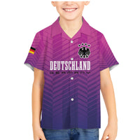 Germany Football Family Matching Mermaid Dress and Hawaiian Shirt Nationalelf Pink Revolution LT7 - Wonder Print Shop