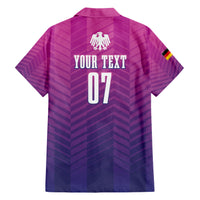 Germany Football Family Matching Short Sleeve Bodycon Dress and Hawaiian Shirt Nationalelf Pink Revolution - Wonder Print Shop