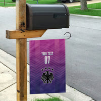 Germany Football Garden Flag Nationalelf Pink Revolution - Wonder Print Shop