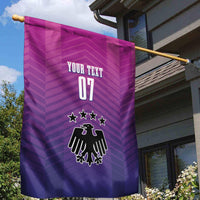 Germany Football Garden Flag Nationalelf Pink Revolution - Wonder Print Shop