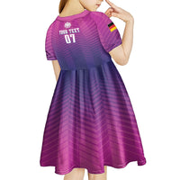 Germany Football Kid Short Sleeve Dress Nationalelf Pink Revolution - Wonder Print Shop