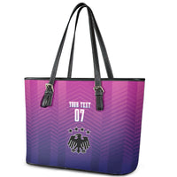 Germany Football Leather Tote Bag Nationalelf Pink Revolution - Wonder Print Shop