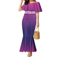 Germany Football Mermaid Dress Nationalelf Pink Revolution - Wonder Print Shop