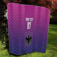 Germany Football Quilt Nationalelf Pink Revolution - Wonder Print Shop