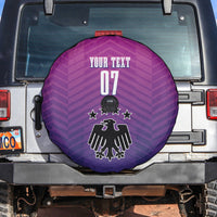 Germany Football Spare Tire Cover Nationalelf Pink Revolution - Wonder Print Shop