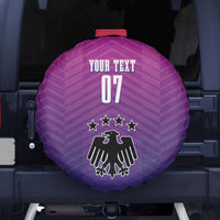 Germany Football Spare Tire Cover Nationalelf Pink Revolution - Wonder Print Shop