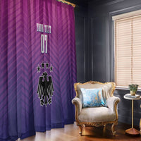 Germany Football Window Curtain Nationalelf Pink Revolution - Wonder Print Shop