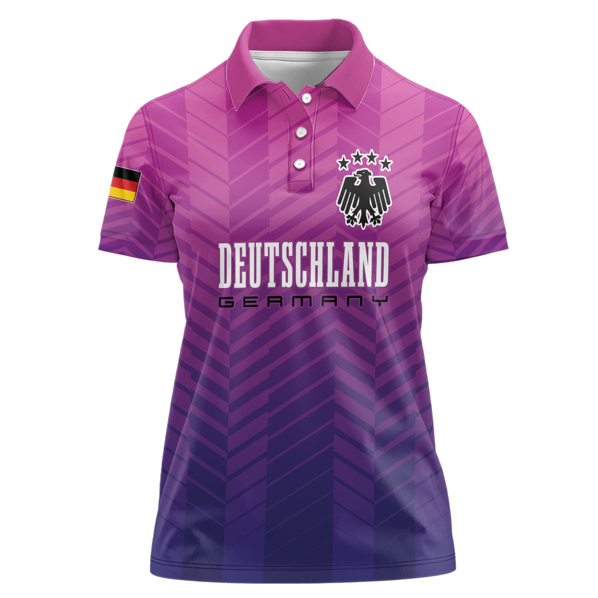 Germany Football Women Polo Shirt Nationalelf Pink Revolution
