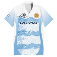 Argentina Rugby Los Pumas Custom Hawaiian Shirt Traditional Colors - Wonder Print Shop