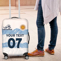 Argentina Rugby Los Pumas Custom Luggage Cover Traditional Colors - Wonder Print Shop