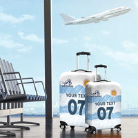 Argentina Rugby Los Pumas Custom Luggage Cover Traditional Colors - Wonder Print Shop