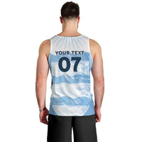 Argentina Rugby Los Pumas Custom Men Tank Top Traditional Colors - Wonder Print Shop