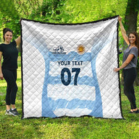 Argentina Rugby Los Pumas Custom Quilt Traditional Colors - Wonder Print Shop