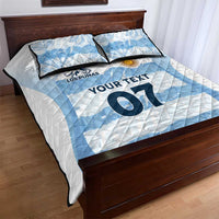 Argentina Rugby Los Pumas Custom Quilt Bed Set Traditional Colors - Wonder Print Shop