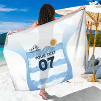 Argentina Rugby Los Pumas Custom Sarong Traditional Colors - Wonder Print Shop