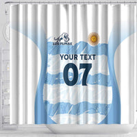 Argentina Rugby Los Pumas Custom Shower Curtain Traditional Colors - Wonder Print Shop
