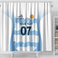 Argentina Rugby Los Pumas Custom Shower Curtain Traditional Colors - Wonder Print Shop