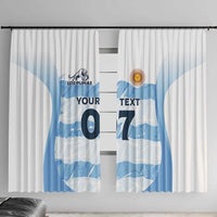 Argentina Rugby Los Pumas Custom Window Curtain Traditional Colors - Wonder Print Shop