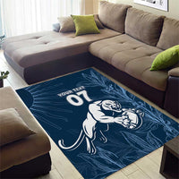 Argentina Rugby Los Pumas Custom Area Rug Laurel Wreath Inspired - Wonder Print Shop