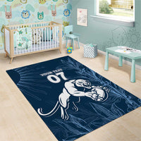 Argentina Rugby Los Pumas Custom Area Rug Laurel Wreath Inspired - Wonder Print Shop