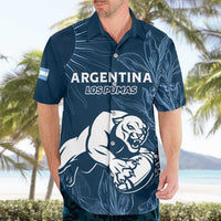 Argentina Rugby Los Pumas Custom Hawaiian Shirt Laurel Wreath Inspired - Wonder Print Shop