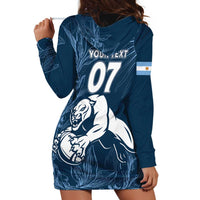 Argentina Rugby Los Pumas Custom Hoodie Dress Laurel Wreath Inspired - Wonder Print Shop