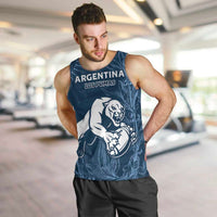 Argentina Rugby Los Pumas Custom Men Tank Top Laurel Wreath Inspired - Wonder Print Shop