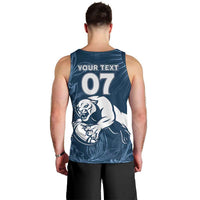Argentina Rugby Los Pumas Custom Men Tank Top Laurel Wreath Inspired - Wonder Print Shop