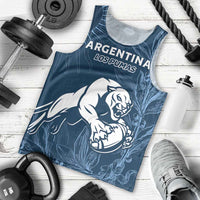 Argentina Rugby Los Pumas Custom Men Tank Top Laurel Wreath Inspired - Wonder Print Shop