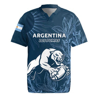 Argentina Rugby Los Pumas Custom Rugby Jersey Laurel Wreath Inspired - Wonder Print Shop